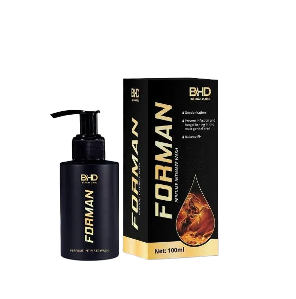 BDH ForMan Male Hygiene Wash 100ml Premium Intimate Care Solution
