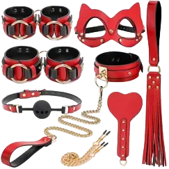BDSM 8-Piece Kit Explore Ultimate Pleasure Safe Materials