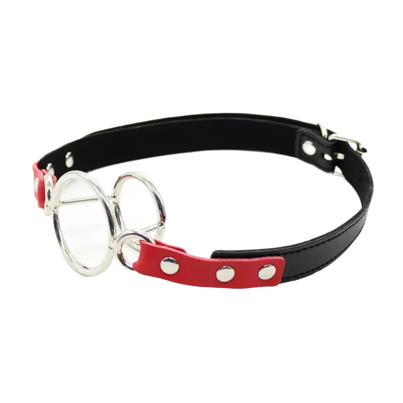 BDSM Double Ring Gag For Ultimate Bondage Control