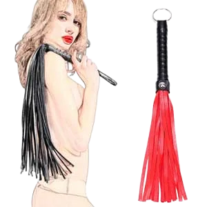 BDSM Leather Whip Spanking Toy for Intense Sensual Pleasure