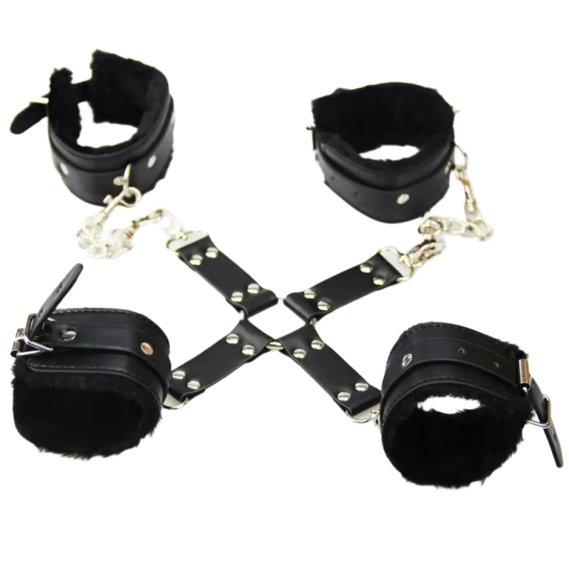BDSM Restraint Hand Leg Bondage Set Enhance Pleasure