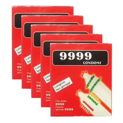 Bearded Condoms Pack 4x9 Ultimate Pleasure Enhancer