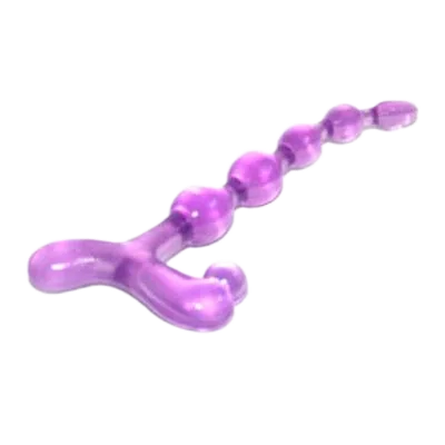 Bendy Twist Anal Massager Premium Polymer Small Beads