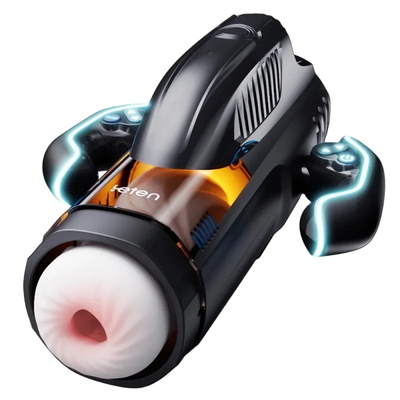 Bermuda Premium Masturbator Thrust Vibe Heat Suction Sound Tech