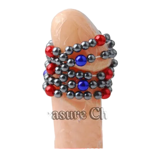 Bi-Color Multi-Layer Silicone Spiral Cock Ring VD12