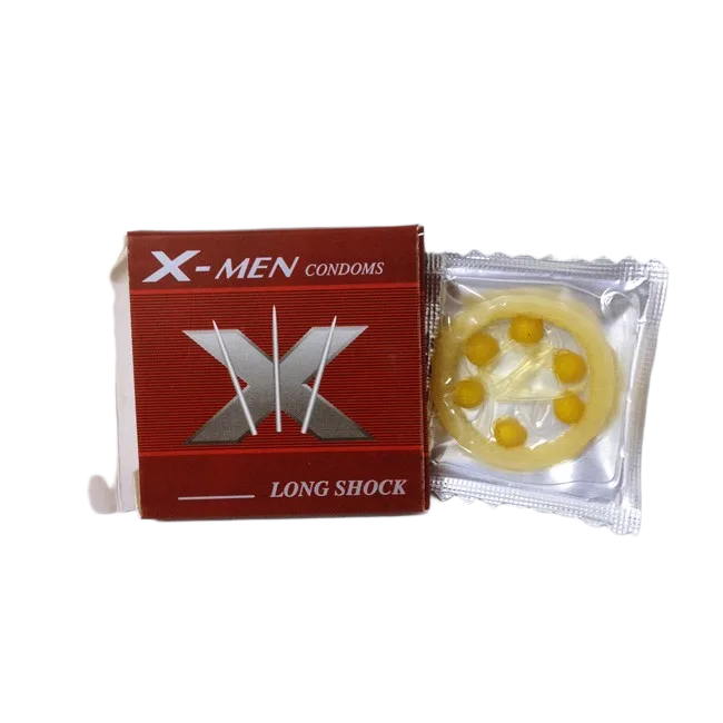 Bi Xmen Textured Condom for Enhanced Female Sensation