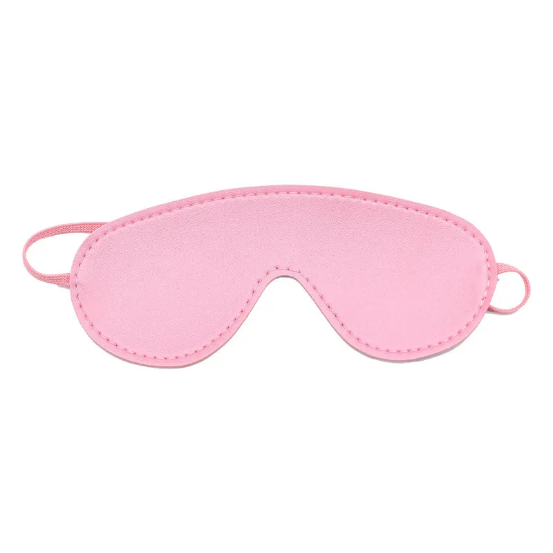 BDSM Leather Sensory Blindfold for Couples Excitement — photo 4