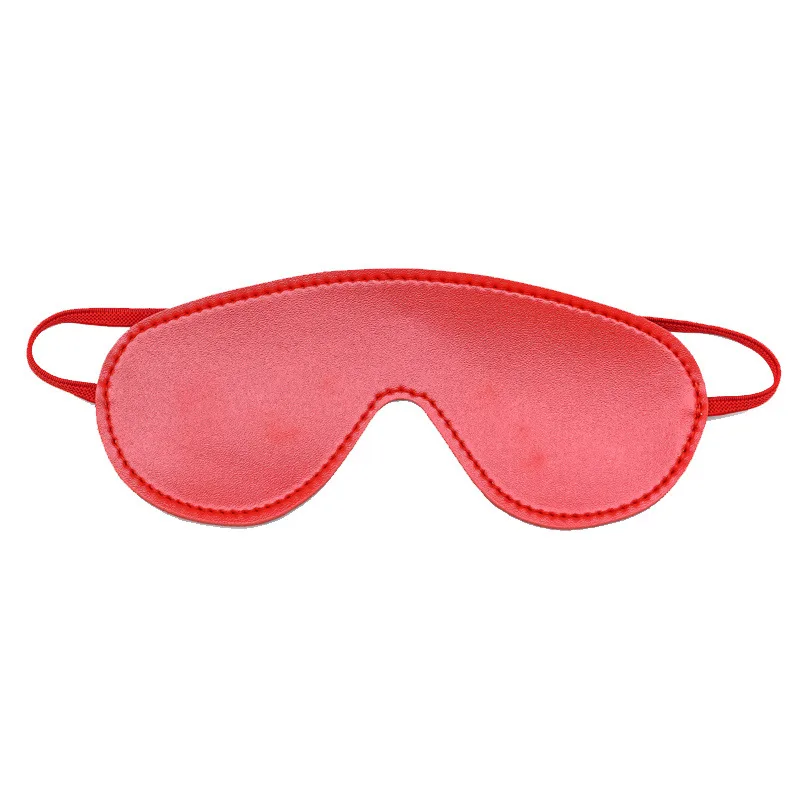 BDSM Leather Sensory Blindfold for Couples Excitement — photo 5