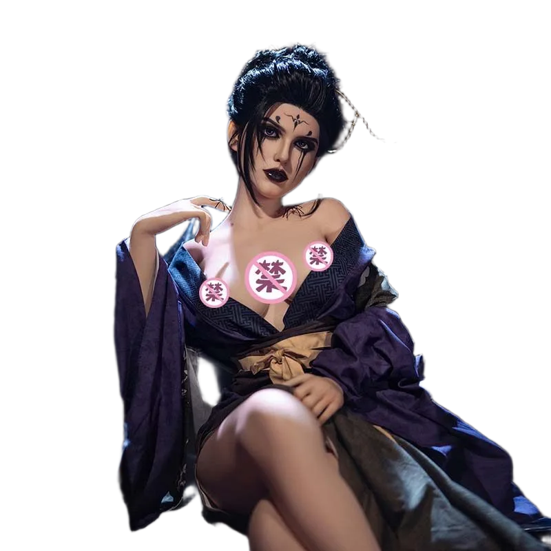 Black Spider Spirit Ling 164cm Full Silicone Sex Doll