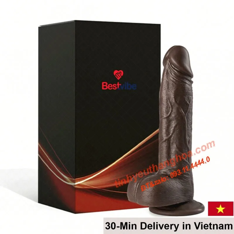 Black Warrior 21cm Multi Function Vibrating Suction Silicone Toy