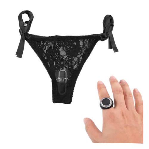 Blat Mobody Remote Control Lace Ringer Vibrating Panty