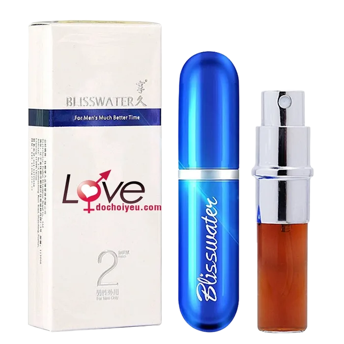 BlissWater Delay Spray Male Performance Booster