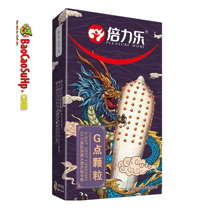Blue Dragon 520 Studded Durable Long Lasting Condom