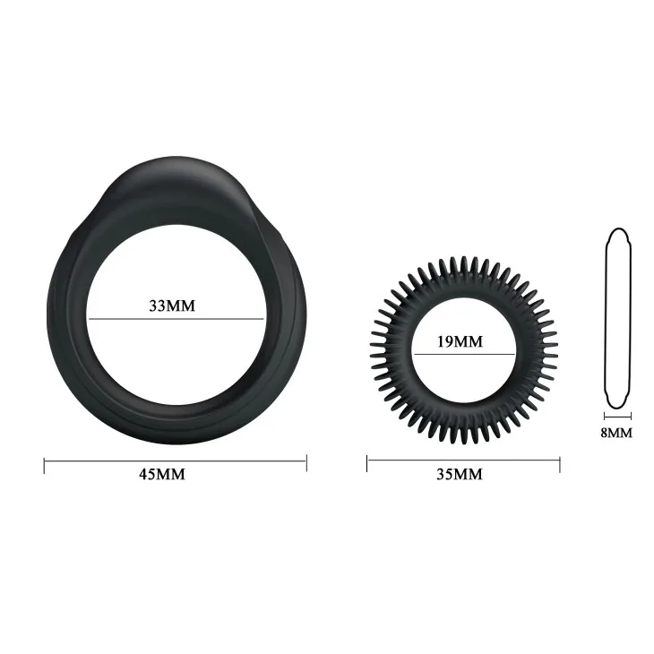 Manhood Ring Duo Delay Premature Ejaculation Boost — photo 6