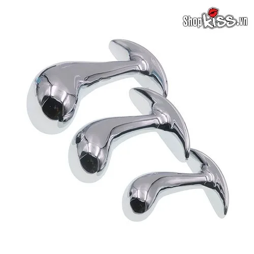 HM72N Stainless Steel Anal Pleasure Set Trio — photo 6