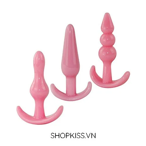Silicone Soft Anal Stimulator Set for Couple’s Ultimate Fun — photo 2