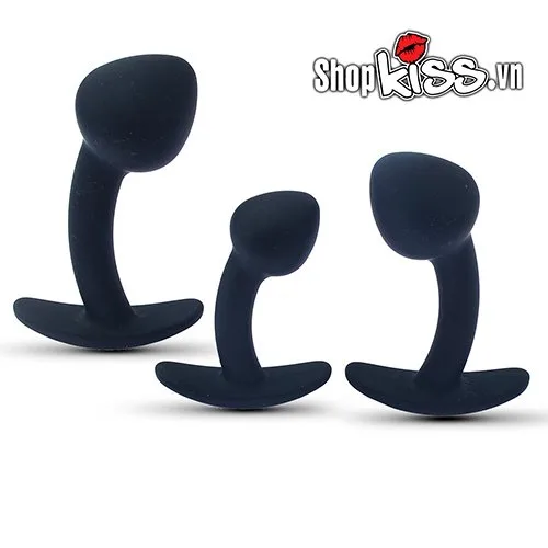Set of 3 Soft Mushroom Anal Plugs – Prostate Massager Set — photo 5
