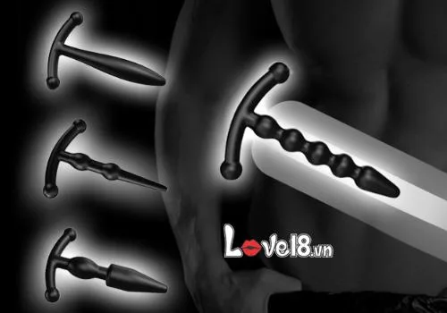 4PCS Male Urethral Stimulator Soft Silicone Black Set — photo 4