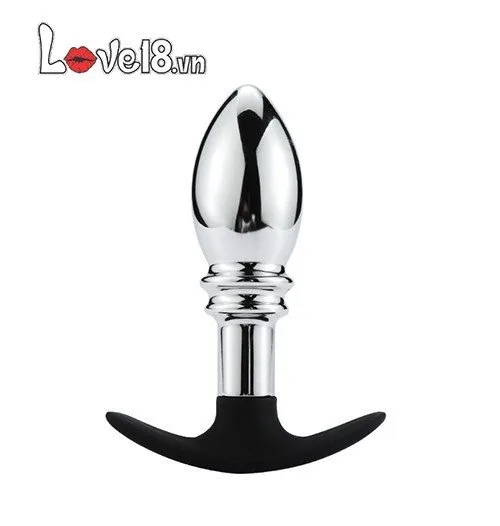 HM73 Metal Silicone Anal Plug Set 5pcs Prostate Massage — photo 2