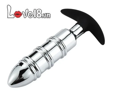 HM73 Metal Silicone Anal Plug Set 5pcs Prostate Massage — photo 4