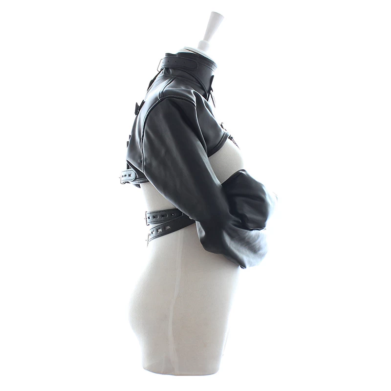 BDSM leather bondage outfit fetish wear exciting roleplay — photo 3