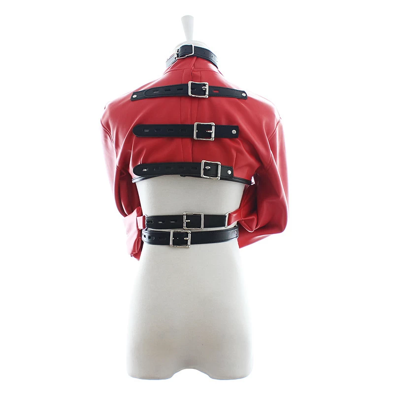 BDSM leather bondage outfit fetish wear exciting roleplay — photo 4