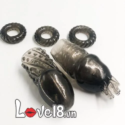 BD88 Set Spiked Ribbed Textured Condom Enhance Male Performance — photo 5
