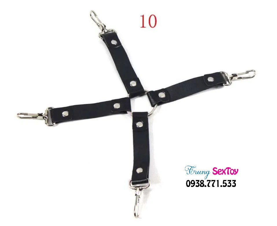 10-Piece BDSM Kit Full Set Bondage Toys Beginners and Experts — photo 2