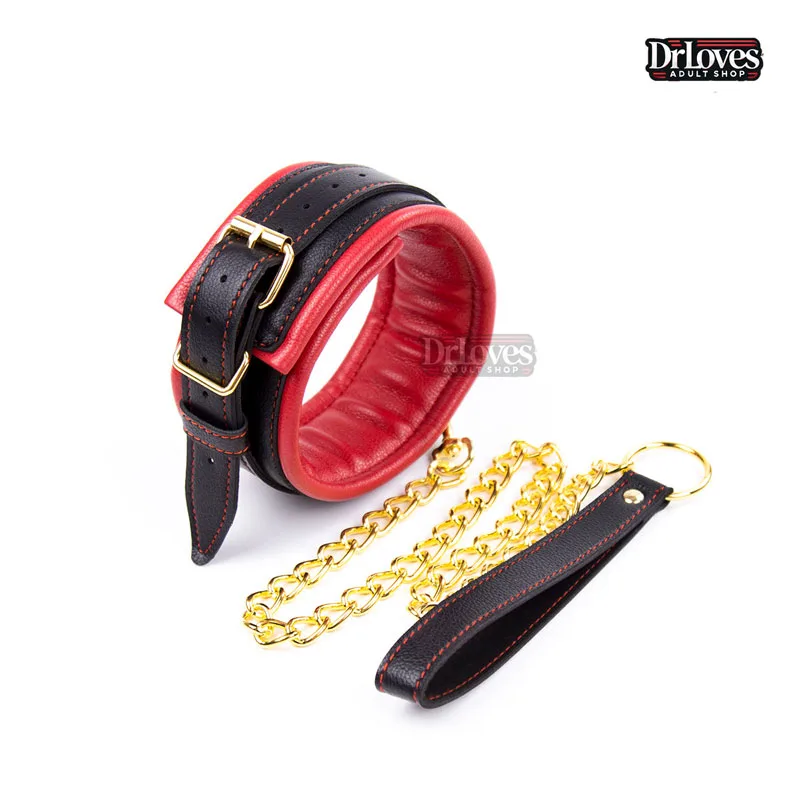 Soft Padded Luxury BDSM Restraint Collar Set for Couples — photo 3