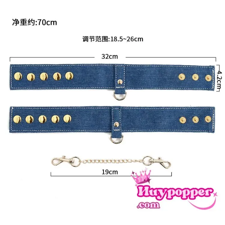6-Piece Premium BDSM Kit Durable Canvas Set — photo 5