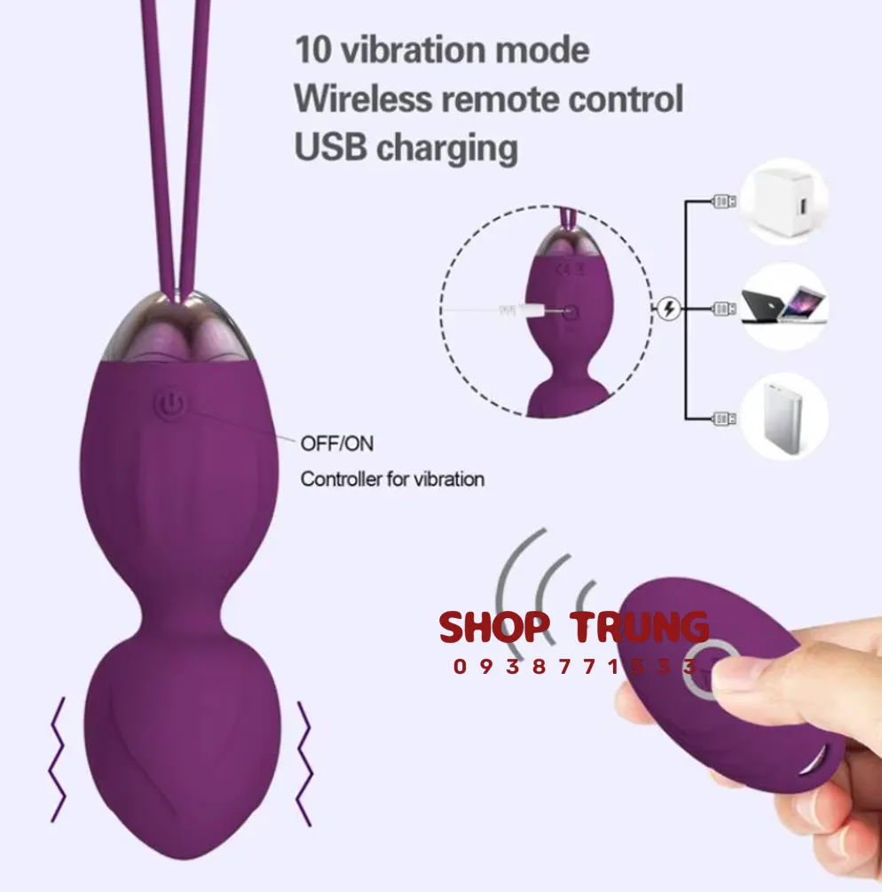 Y Love 3-Ball Kegel Vibrator Pelvic Floor Trainer 10 Modes — photo 5