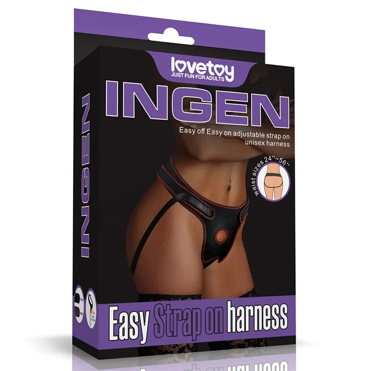 Premium Leather Penis Harness Adjustable Comfortable Strap-On — photo 5