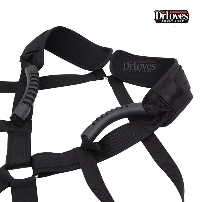 Couple Adjustable Soft Strap-On Harness for BDSM Play — photo 3