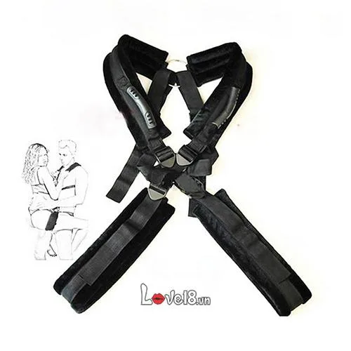 Couple Harness Bondage Strap Nylon Ribbon Soft BDSM Play — photo 2