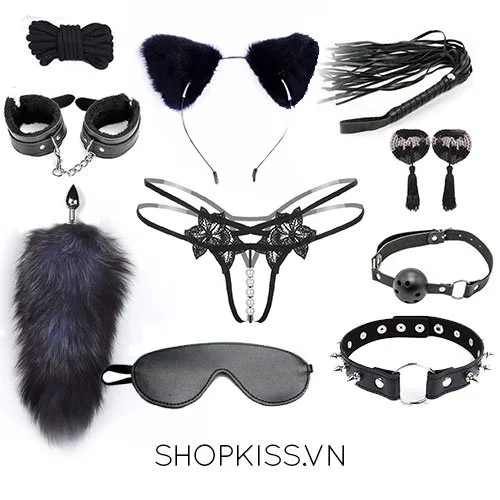 10-Piece Fox Cosplay BDSM Toy Set for Couples — photo 2