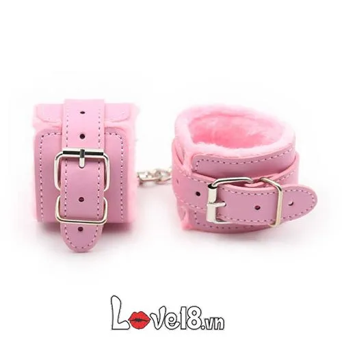 Premium Pink SM BDSM Set Leather Metal Feather Accessories — photo 5