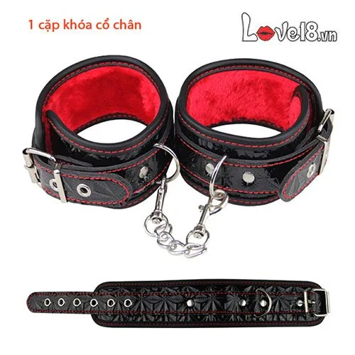 10-Piece Premium Leather BDSM Kit for Couples — photo 2