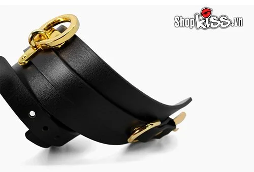 Luxury Leather BDSM Dominance Restraint Kit — photo 4