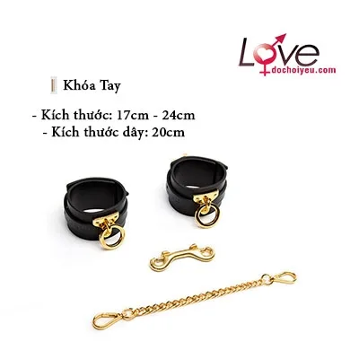 Luxury Leather BDSM Kit for Couples Sensual Bondage Play — photo 3