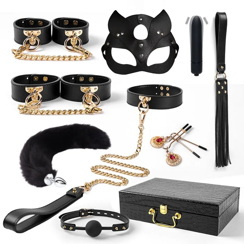 Luxury SM Leather Toy Set with Storage Box Discreet & Fast Delivery — photo 2