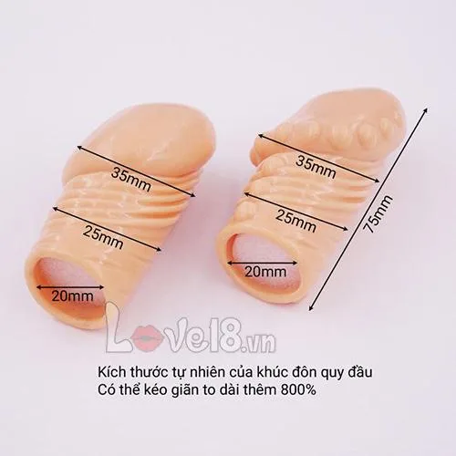 Endurance Sets Silicone Dildo Cock Ring with Spikes 2pcs — photo 5