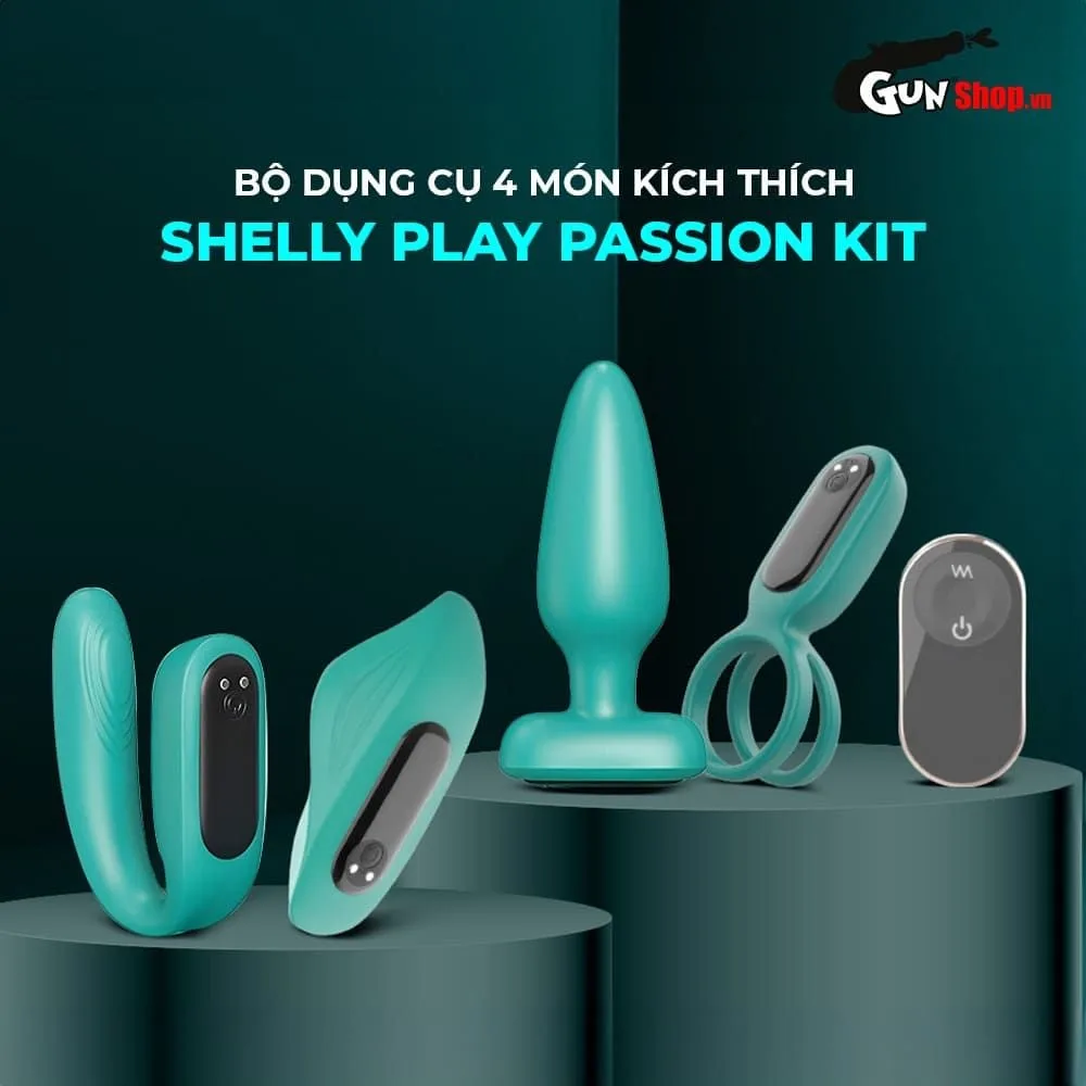 Shelly Play Passion Kit 4pcs Intense Pleasure Couple’s Stimulation Set — photo 4