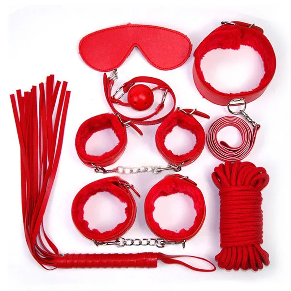 7 Piece BDSM Kit Restraints Bondage Accessories for Beginners — photo 3