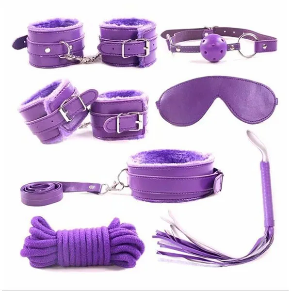 7 Piece BDSM Kit Restraints Bondage Accessories for Beginners — photo 5