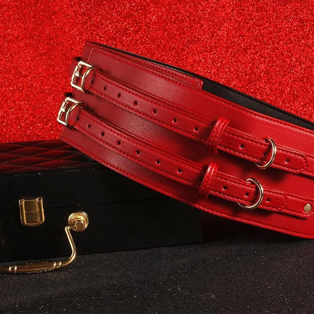 Red BDSM Sex Kit Bondage Set for Passionate Couples — photo 4