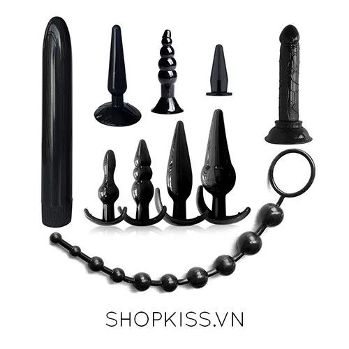 Silicone Couple’s Pleasure Kit 10pcs Safe Stimulator — photo 2