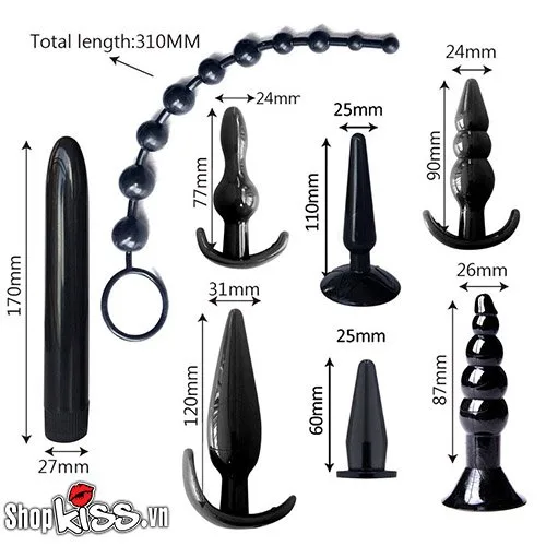 Silicone Couple’s Pleasure Kit 10pcs Safe Stimulator — photo 3