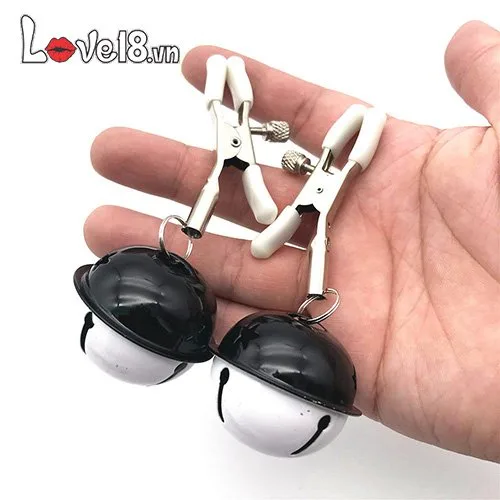 BDSM Nipple Clamp with Bell Intense Sensation Play — photo 3