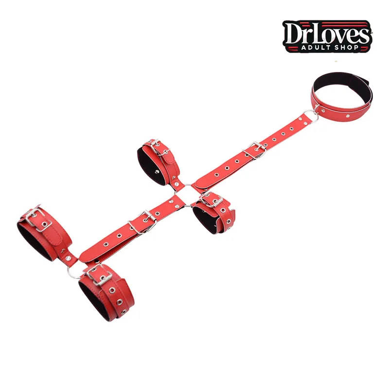 Premium SM Handcuffs and Anklets Set BDSM Restraints Kit — photo 3