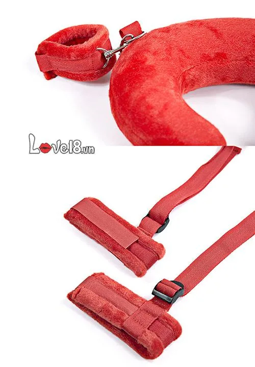 Velvet Padded Bondage Restraints Set for Couples — photo 5
